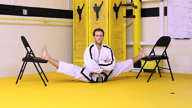 Taekwondo-stretching