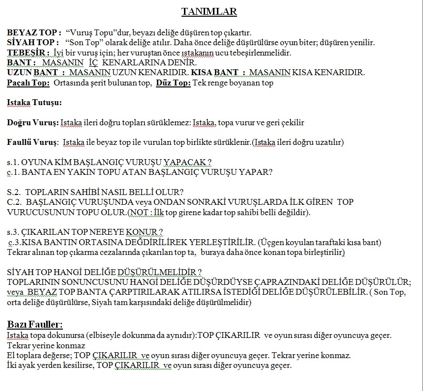 bilardo__KURALLAR